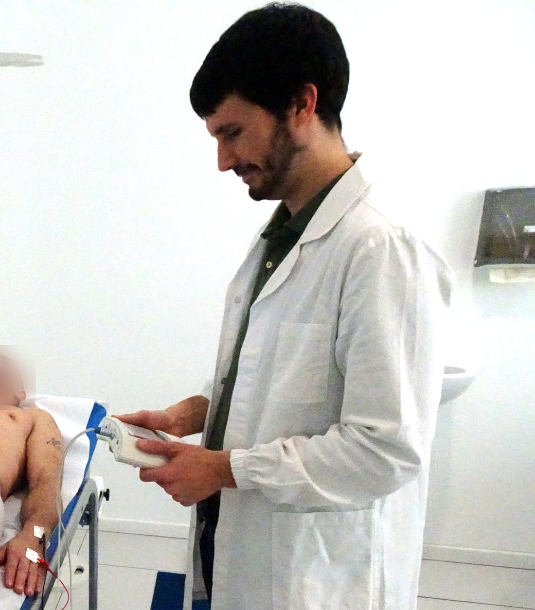 Esame di bioimpedenza con il BIA 101 BIVA PRO